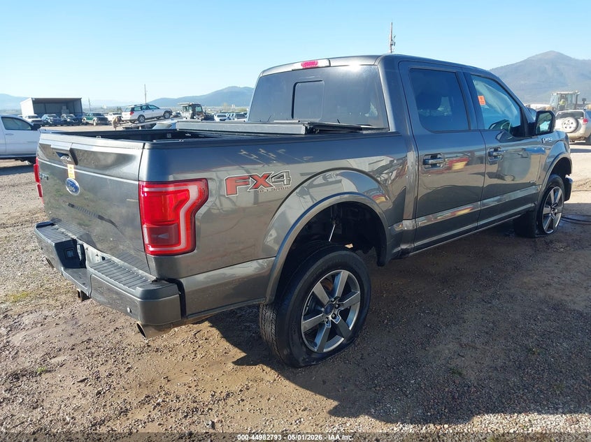 Vin: 1ftew1egxgfd22507, lot: 45480217, ford f-150 lariat 20164