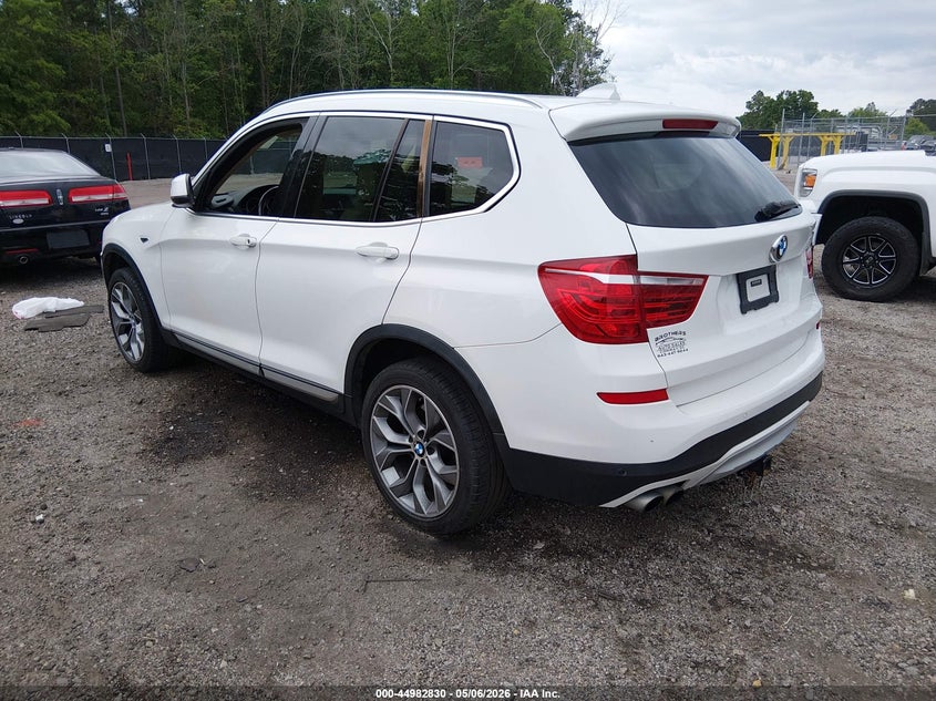 Vin: 5uxwx9c52f0d54839, lot: 45480254, bmw x3 xdrive28i 20153