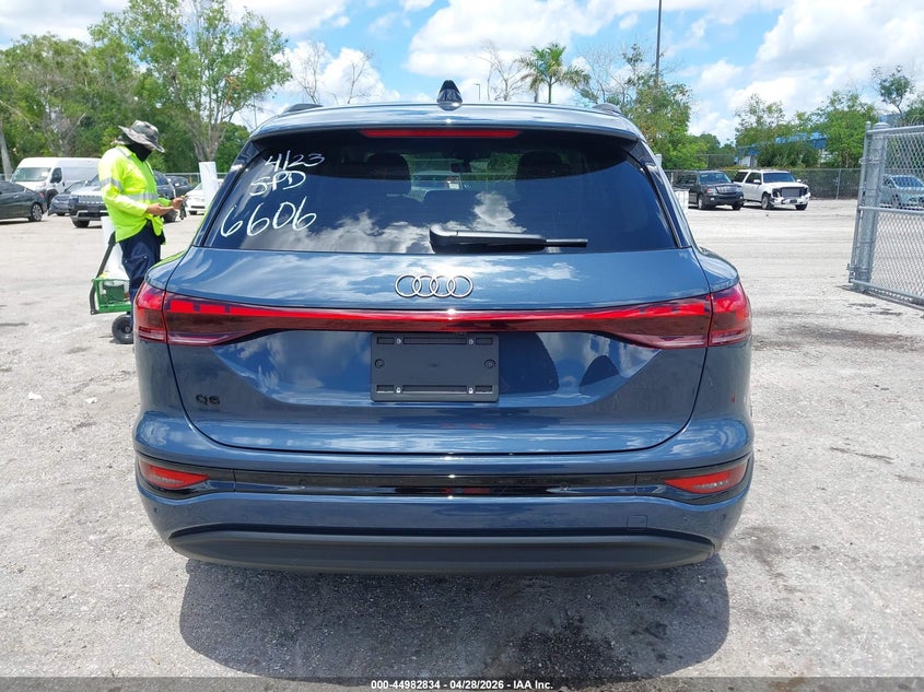 2025 Audi Q6 E-Tron Premium VIN: WA112BGFXSA016606 Lot: 44982834