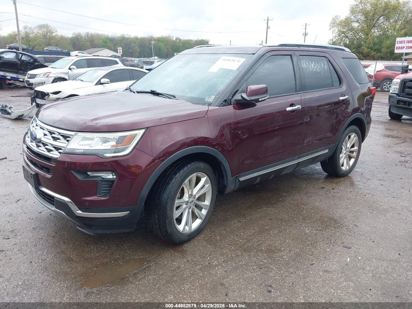 Vin: 1fm5k8f84kgb04007, lot: 45480302, ford explorer limited 20192