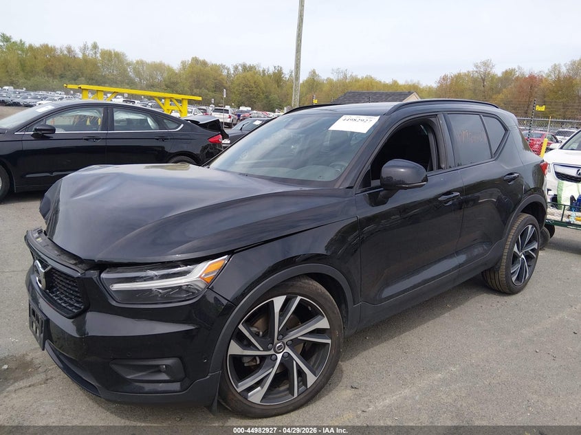 Vin: yv4162xz0k2013564, lot: 45480351, volvo xc40 t5 momentum/t5 r-design 20192