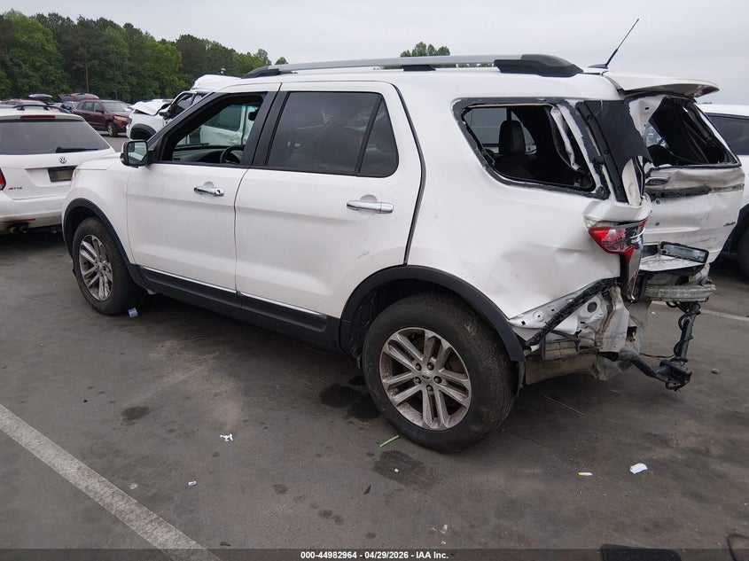 Vin: 1fm5k8d83fga50126, lot: 45480388, ford explorer xlt 20153