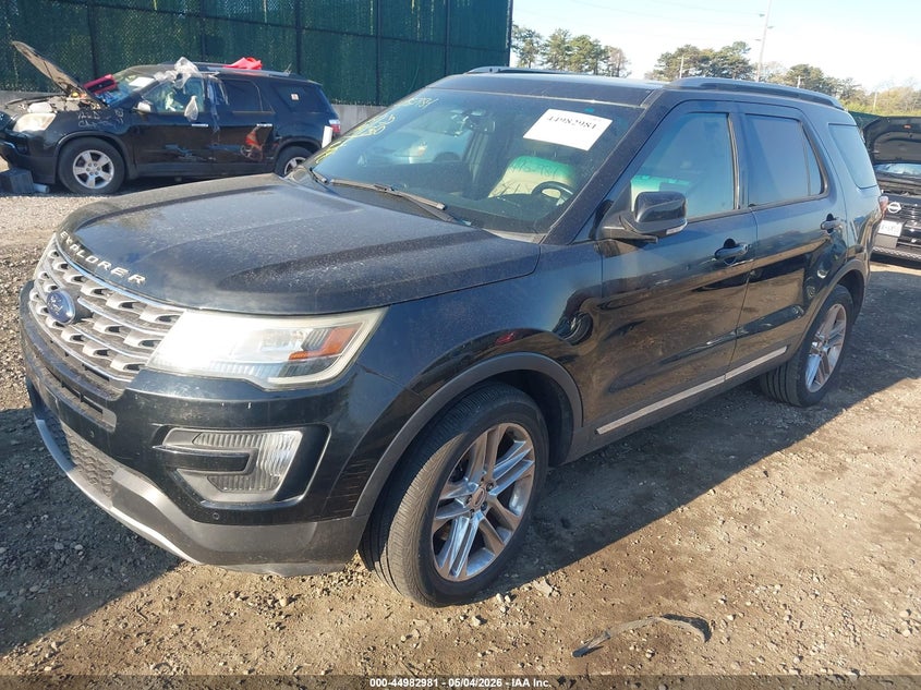 Vin: 1fm5k8d86gga16778, lot: 45480405, ford explorer xlt 20162