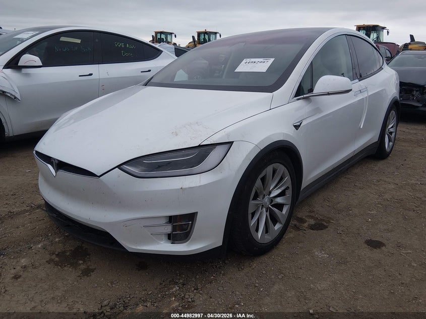 Vin: 5yjxcbe27hf071169, lot: 45480421, tesla model x 100d/75d/90d 20172