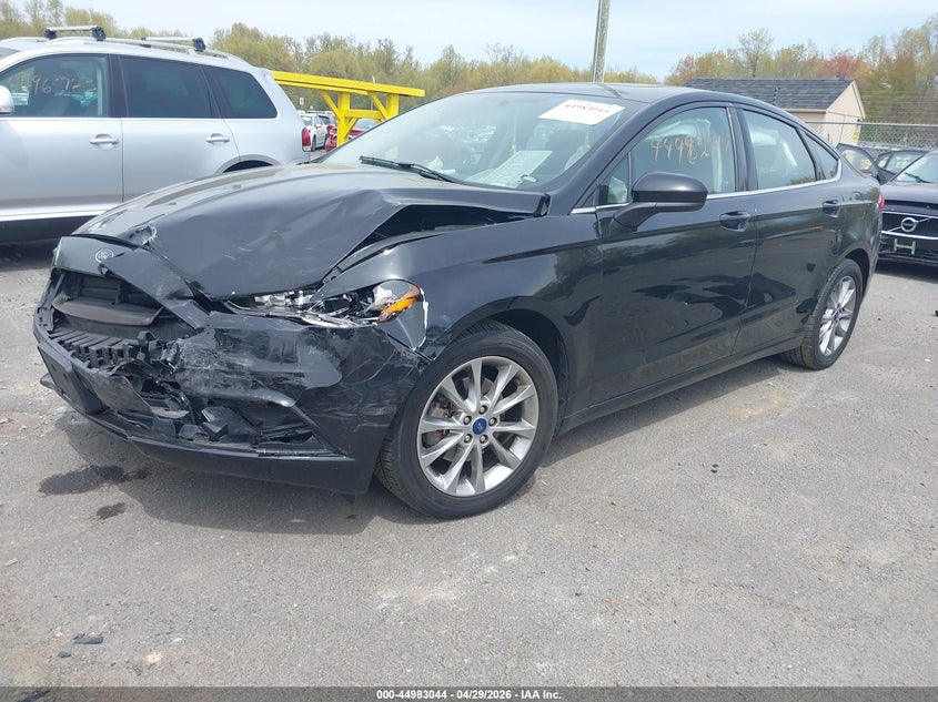 2017 Ford Fusion Se 3FA6P0HD1HR136152 photo 1