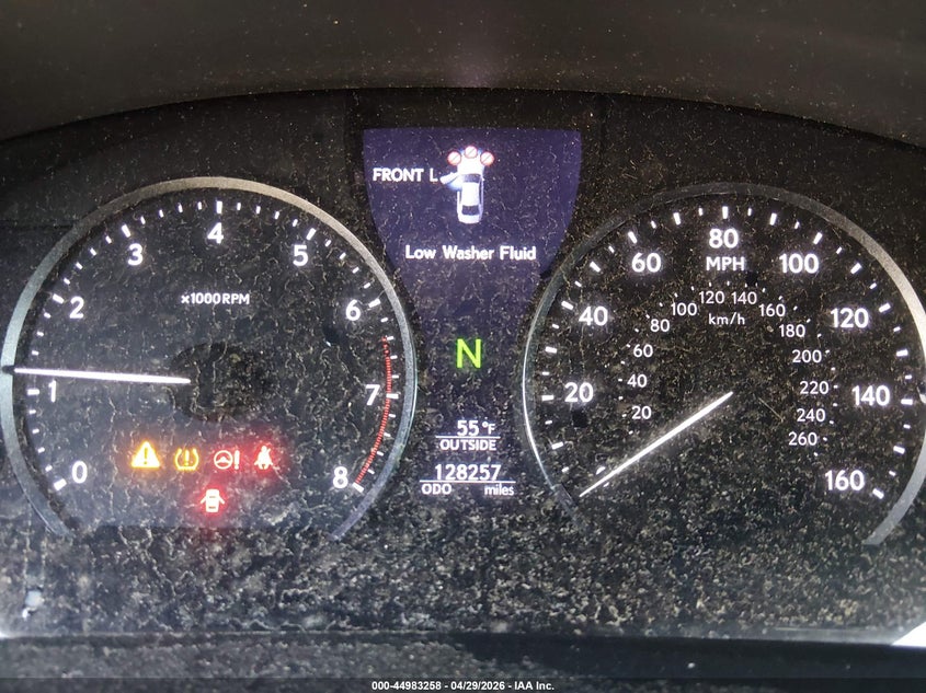 2013 Lexus Ls 460 VIN: JTHBL1EF3D5120093 Lot: 44983258