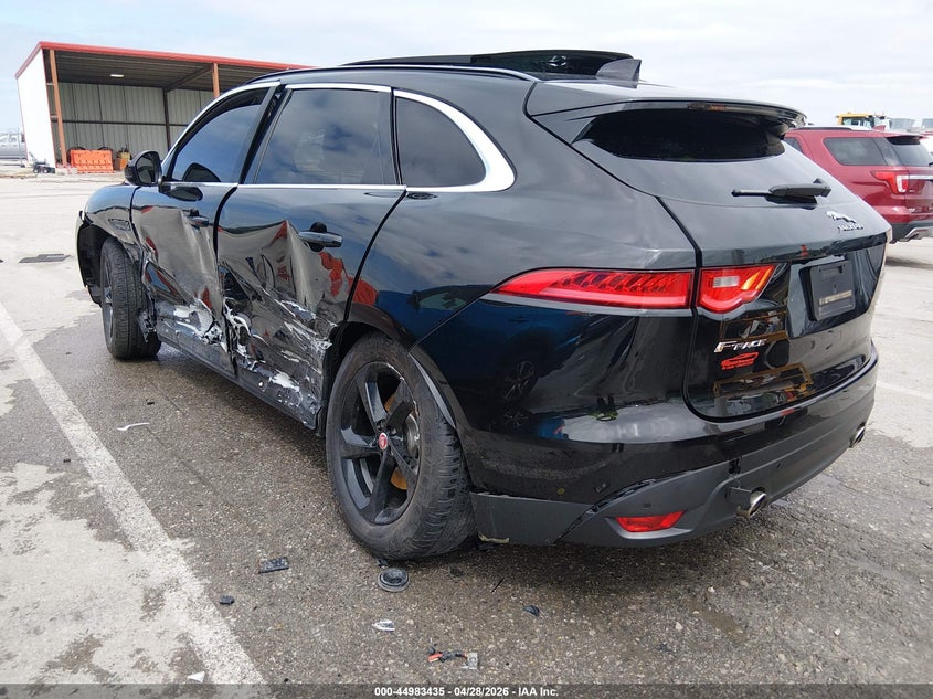 Vin: sadck2bv9ha092506, lot: 45480859, jaguar f-pace 35t prestige 20173