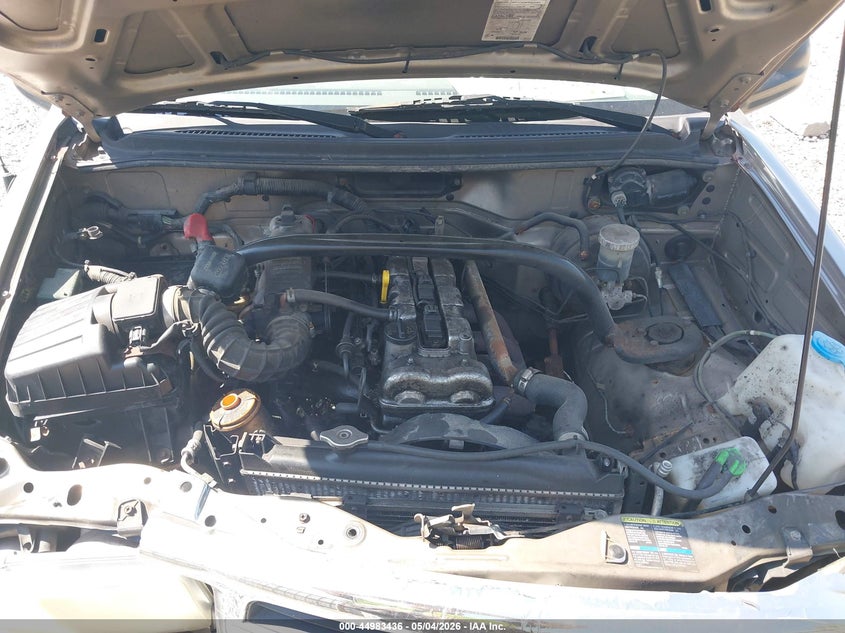 2003 CHEVROLET TRACKER SPORT UTILITY VEHICLE 2.0L I-4 DOHC, 127HP
