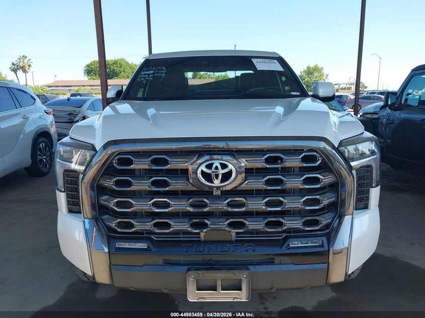 2022 Toyota Tundra Platinum VIN: 5TFNA5EC5NX001789 Lot: 44983459