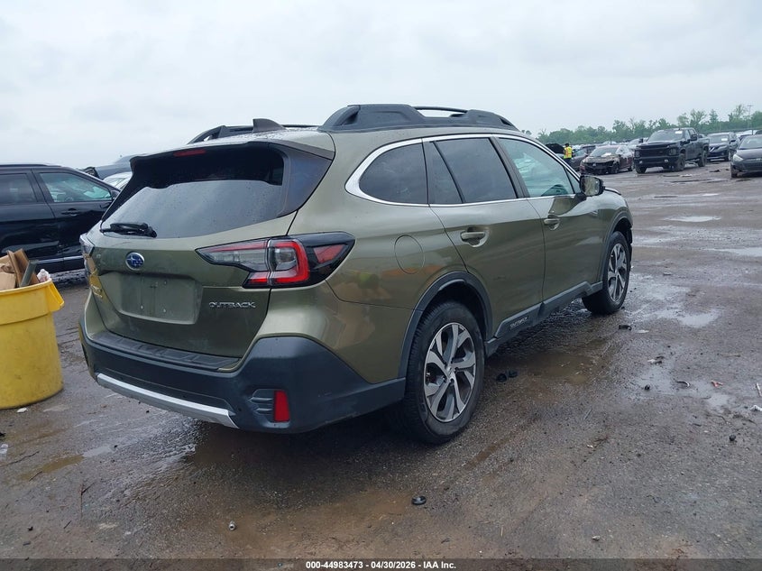 Vin: 4s4btanc4m3211209, lot: 45480897, subaru outback limited 20214