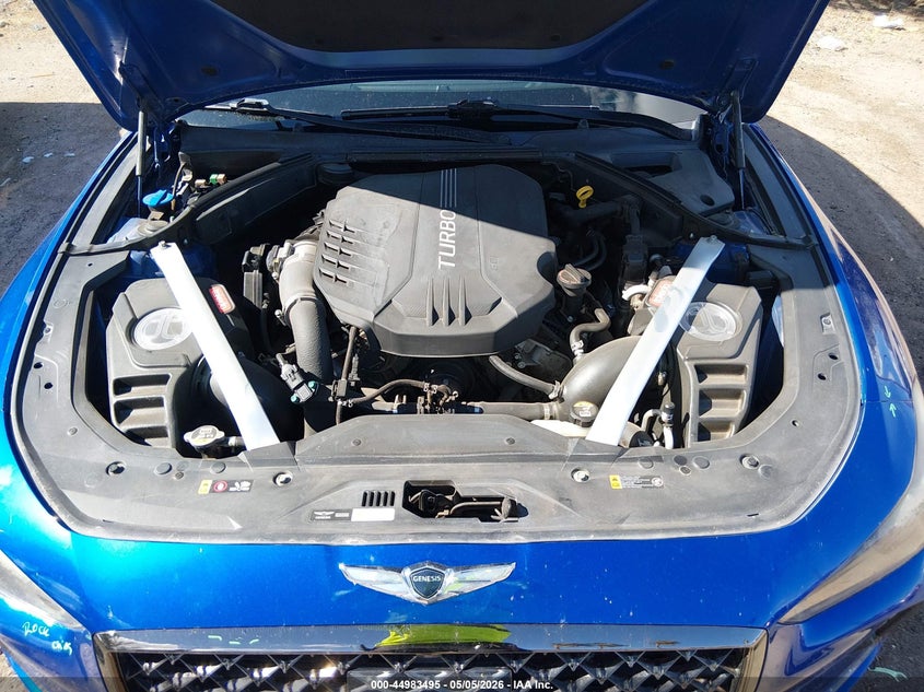 2020 Genesis G70 3.3T Rwd VIN: KMTG34LE0LU050755 Lot: 44983495