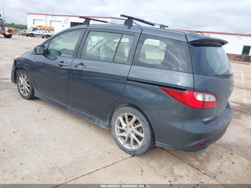 2012 Mazda 5 2.5 Touring brown Lot 111044983523 Vin JM1CW2CLXC0107395