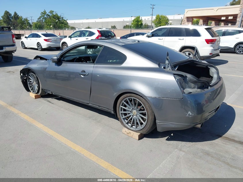 2013 INFINITI G COUPE 3.7L V-6 DOHC, VVT, 348HP