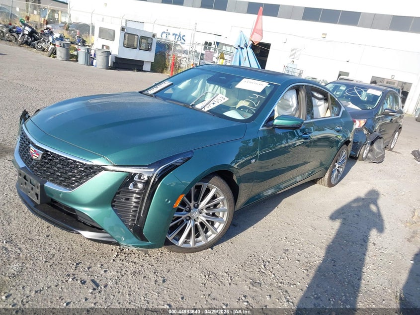 Vin: 1g6dn5rk0s0105440, lot: 45481064, cadillac ct5 premium luxury rwd 20252