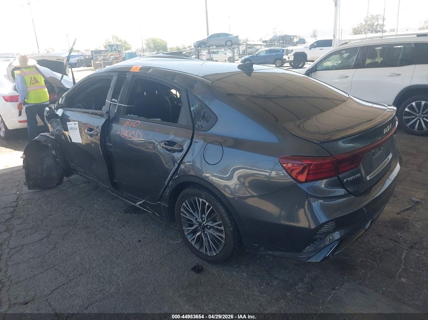 Vin: 3kpf54ad9re707185, lot: 45481078, kia forte gt-line 20243