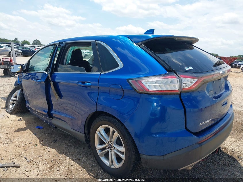 Vin: 2fmpk3j94jbc23595, lot: 45481105, ford edge sel 20183
