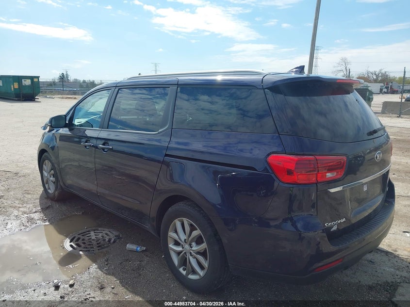 Vin: kndmb5c10m6671779, lot: 45481128, kia sedona ex 20213