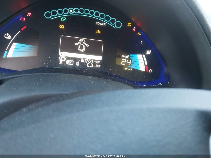 2017 NISSAN LEAF HATCHBACK ELECTRIC
