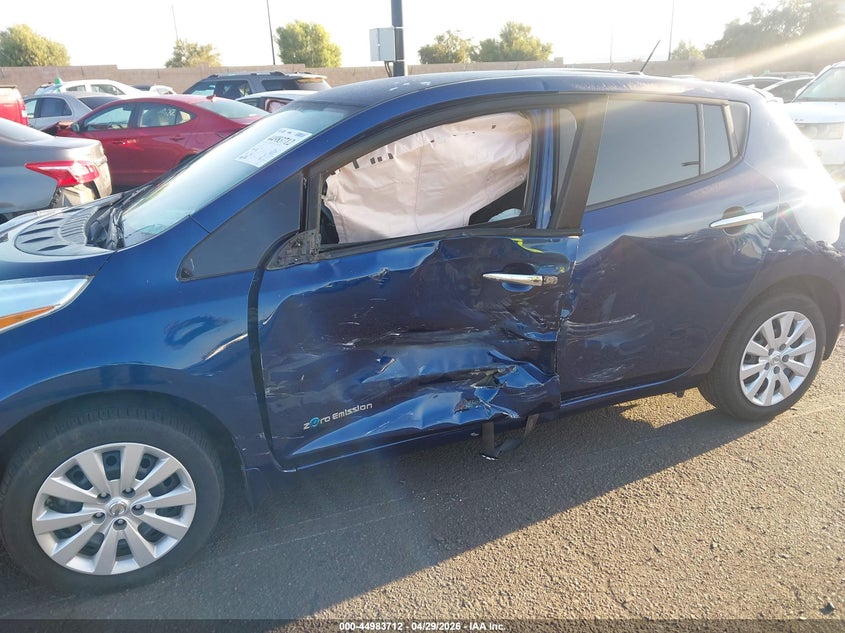 2017 NISSAN LEAF HATCHBACK ELECTRIC