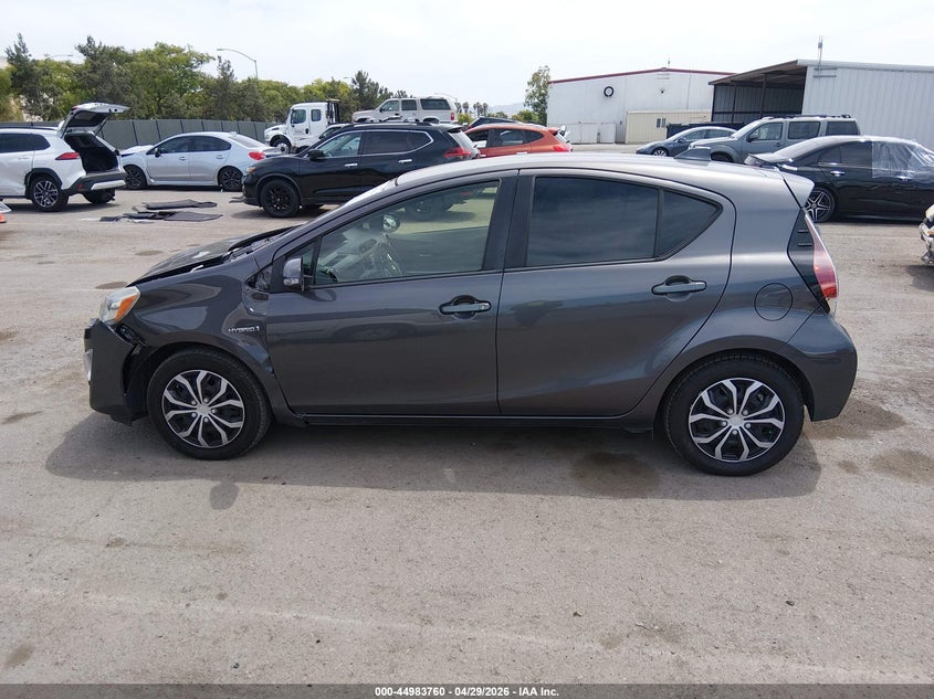 2015 Toyota Prius C Two VIN: JTDKDTB3XF1105721 Lot: 44983760