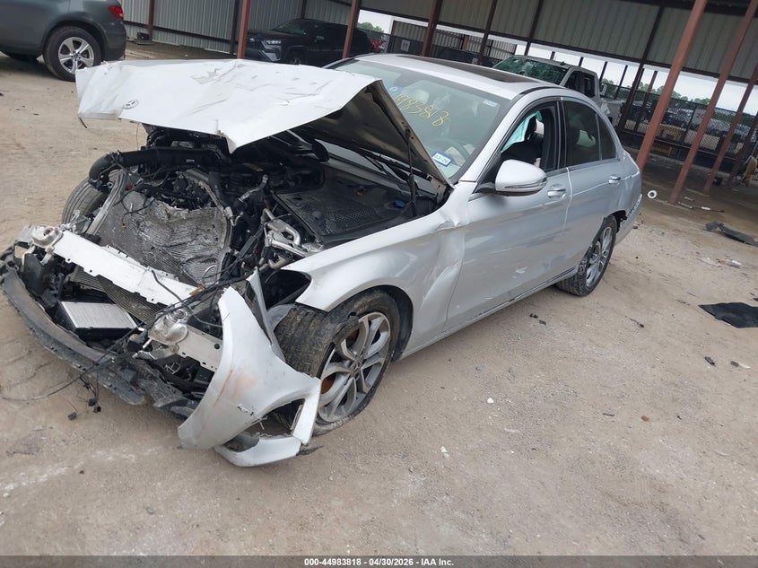 55SWF4KB2JU256401 2018 Mercedes-Benz C 300 4matic photo 1