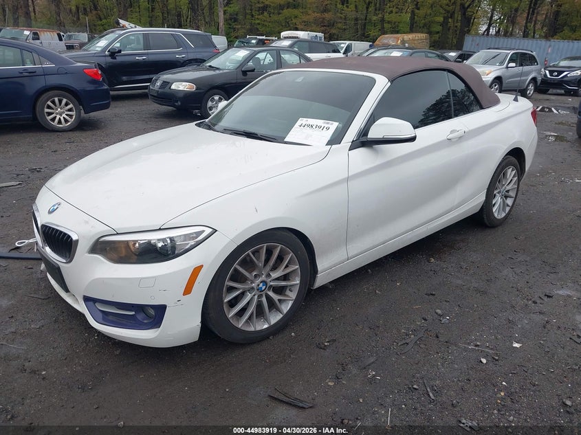 Vin: wba1l9c59gv325294, lot: 45481343, bmw 228i xdrive 20162