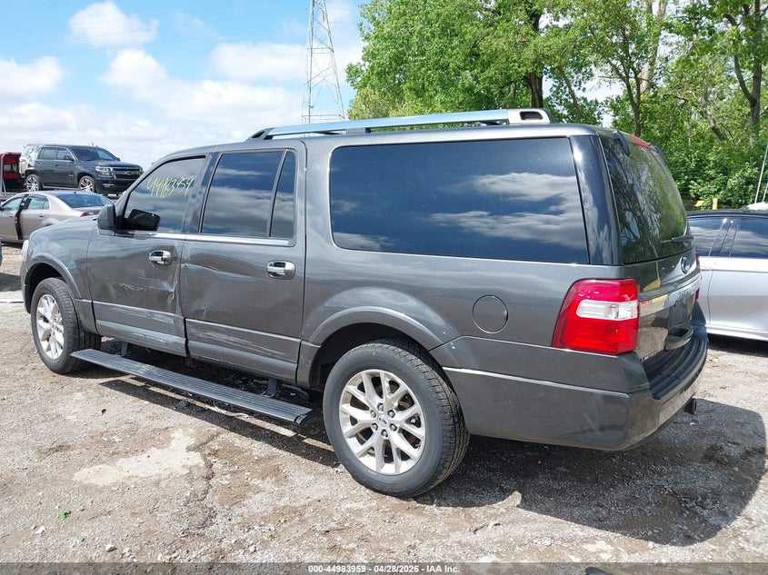 Vin: 1fmjk2at0hea59658, lot: 45481383, ford expedition max limited 20173