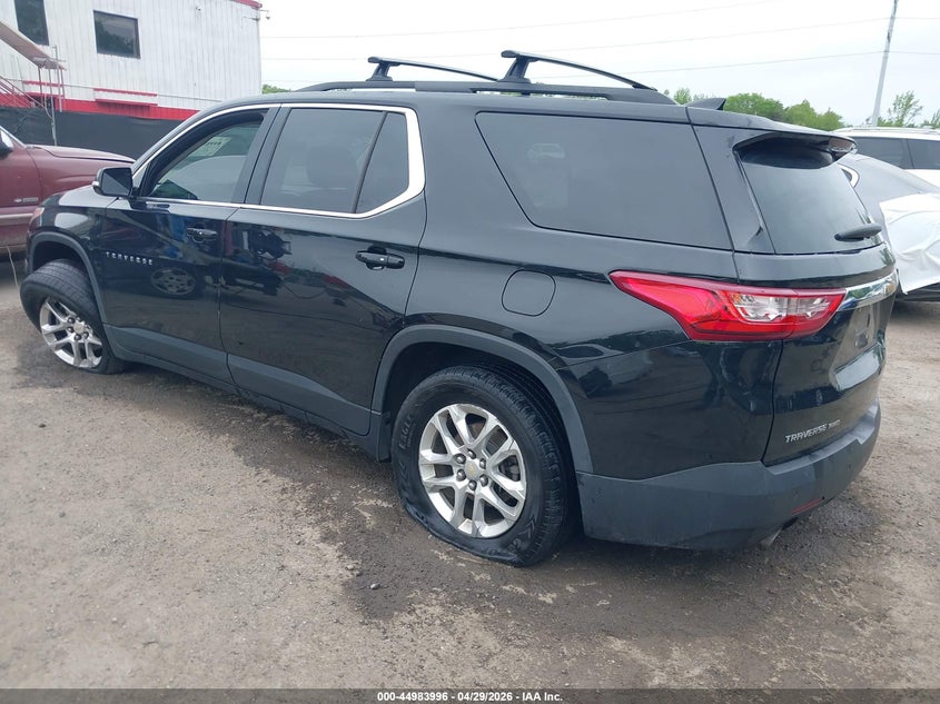 VIN 1GNEVGKW2KJ128763 2019 CHEVROLET TRAVERSE 1LT