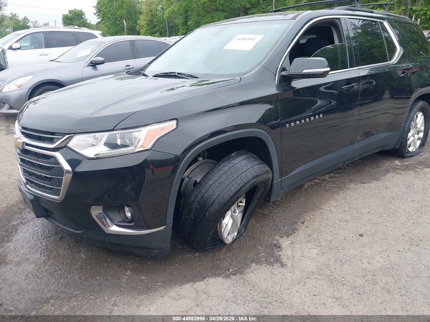 VIN 1GNEVGKW2KJ128763 2019 CHEVROLET TRAVERSE 1LT