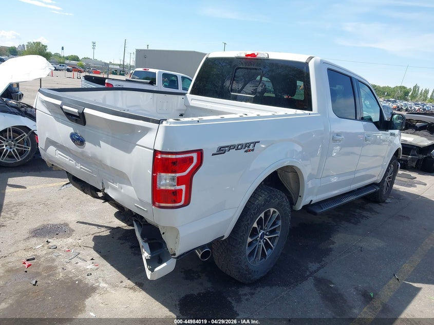 2018 FORD F-150 PICKUP 2.7L V-6 DI, DOHC, VVT, TURBO, 325HP