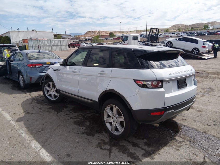 Vin: salvp2bg7fh071397, lot: 45481671, land rover range rover evoque pure 20153