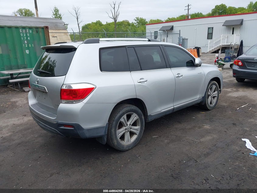 Vin: 5tddk3eh2cs130228, lot: 45481679, toyota highlander limited v6 20124