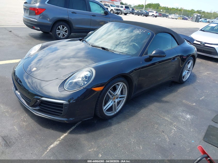 Vin: wp0ca2a9xjs138122, lot: 45481689, porsche 911 carrera 20182
