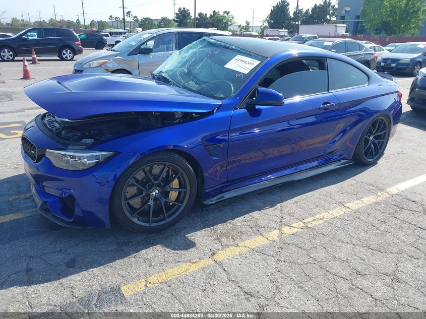 Vin: wbs3s7c56kac09355, lot: 45481693, bmw m4 cs 20192