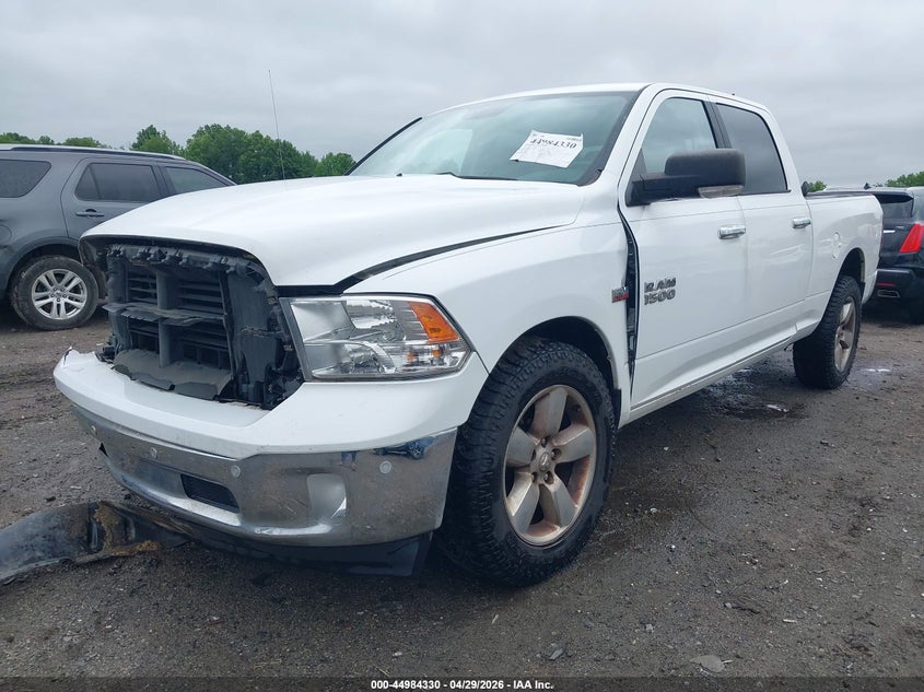 Vin: 1c6rr6tt2hs741537, lot: 45481754, ram 1500 big horn  4x2 6'4 box 20172
