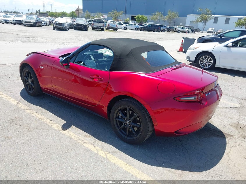 Vin: jm1ndab75s0657907, lot: 45482002, mazda mx-5 miata sport 20253