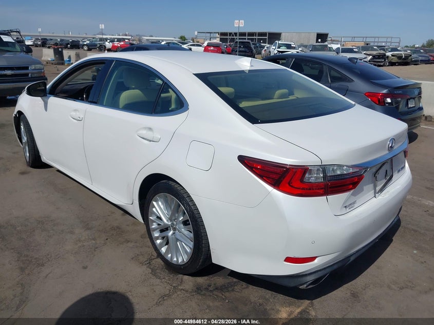Vin: jthbk1gg9g2222805, lot: 45482037, lexus es 350 20163