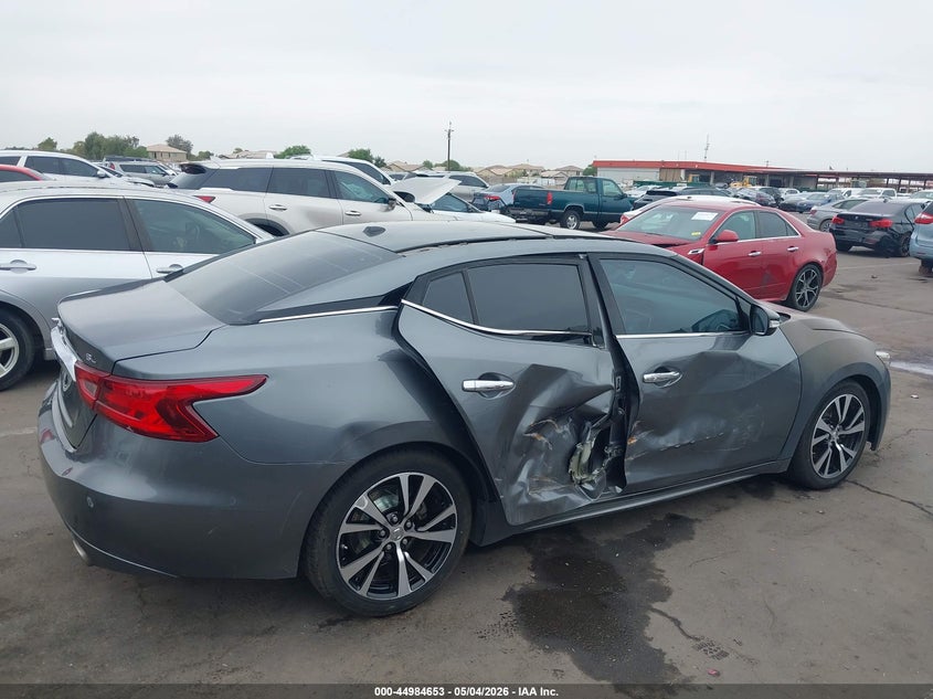 2018 NISSAN MAXIMA SEDAN 3.5L V-6 DOHC, VVT, 300HP