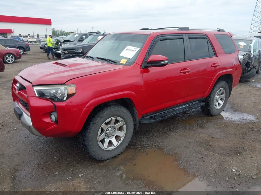 Vin: jtebu5jr7g5371561, lot: 45482081, toyota 4runner trail premium 20162