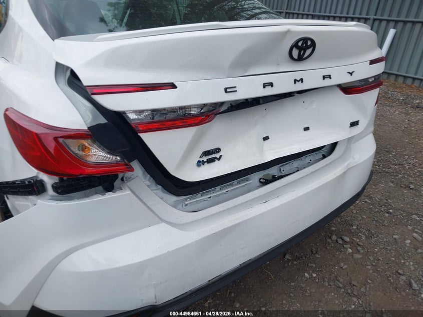2026 TOYOTA CAMRY auction photo 6