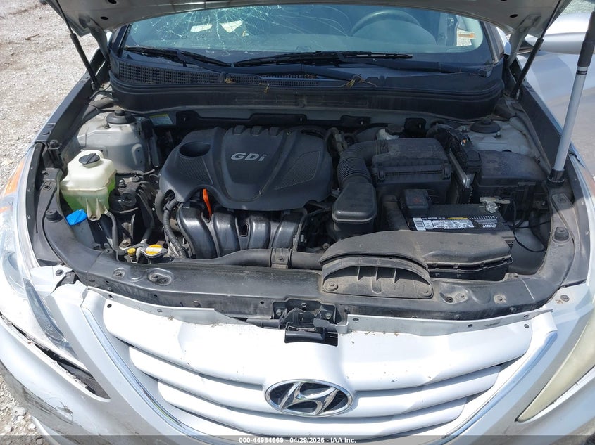 2011 Hyundai Sonata 2.4 Gls silver Lot 111044984669 Vin 5NPEB4AC2BH192415