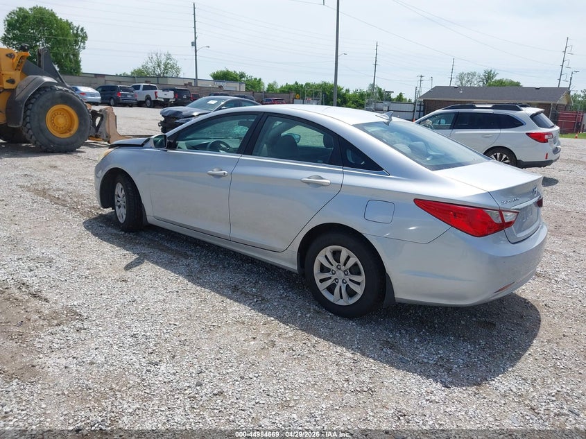 2011 Hyundai Sonata 2.4 Gls silver Lot 111044984669 Vin 5NPEB4AC2BH192415