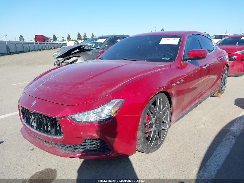 Vin: zam57rta8f1150530, lot: 45482119, maserati ghibli s q4 20152