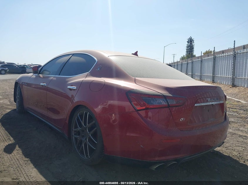 Vin: zam57rta8f1150530, lot: 45482119, maserati ghibli s q4 20153