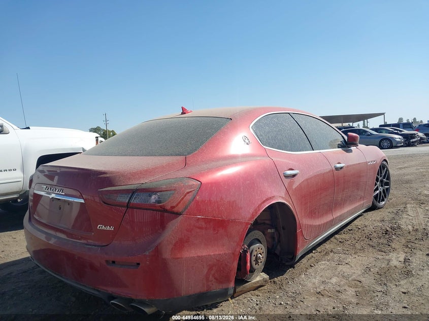 Vin: zam57rta8f1150530, lot: 45482119, maserati ghibli s q4 20154