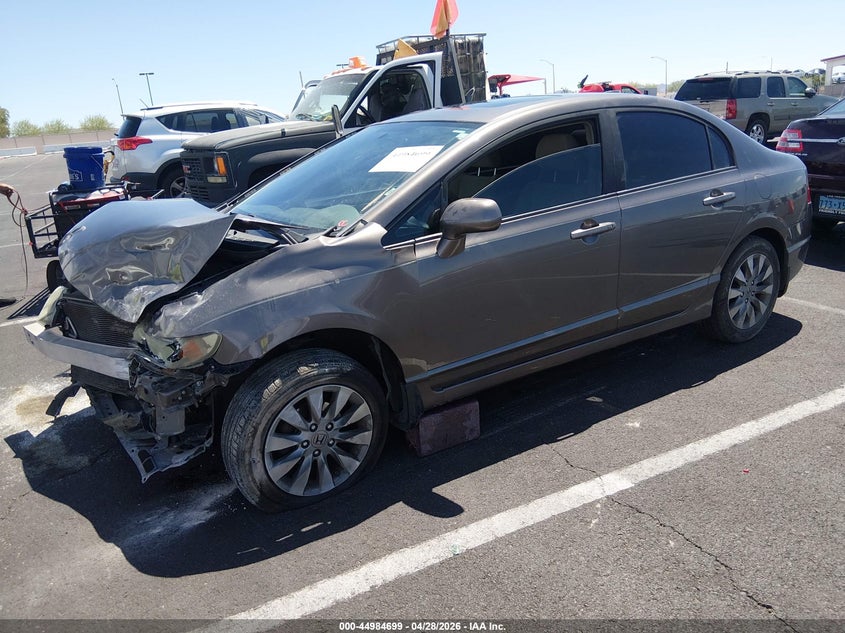 2010 Honda Civic Ex 19XFA1F84AE035904 photo 1