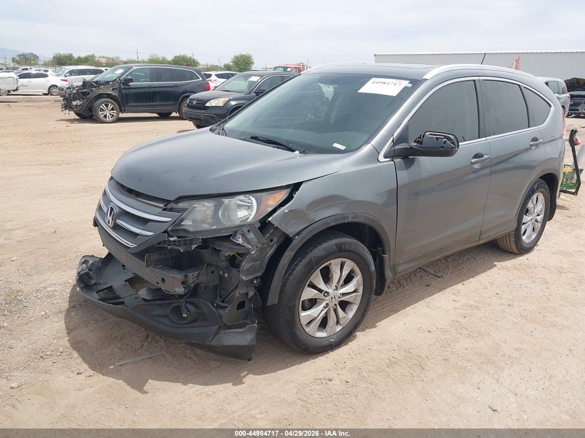 2012 Honda Cr-v 2.4 Cr-V Ex-L grey Lot 111044984717 Vin JHLRM3H74CC006209
