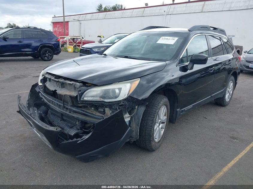 Vin: 4s4bsbccxf3320739, lot: 45482150, subaru outback 2.5i premium 20152