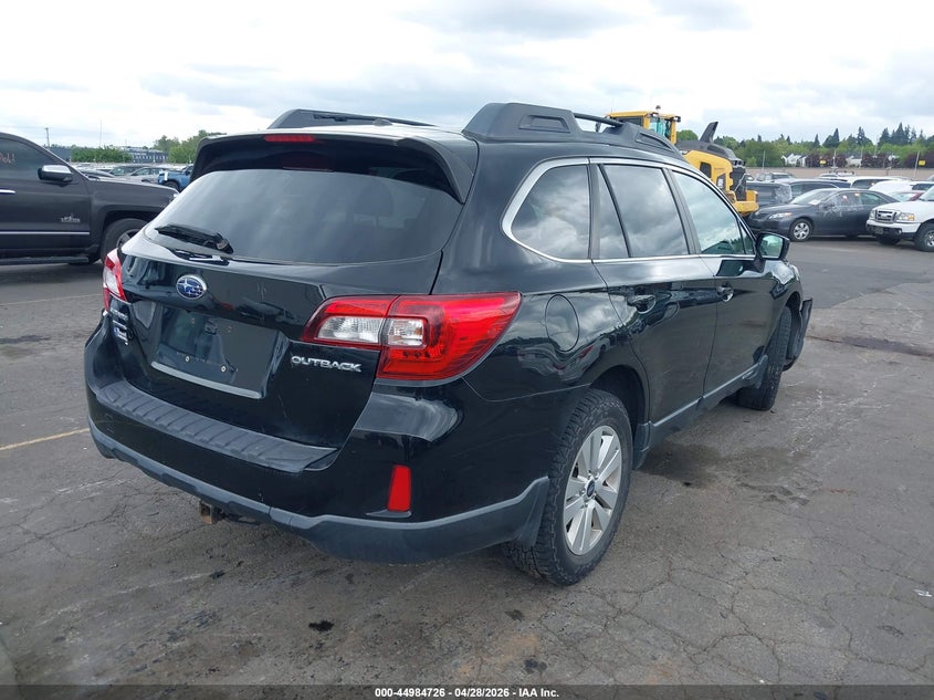 Vin: 4s4bsbccxf3320739, lot: 45482150, subaru outback 2.5i premium 20154