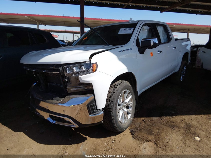 2021 Chevrolet Silverado 1500 4wd  Short Bed Ltz 1GCUYGET1MZ288019 photo 1